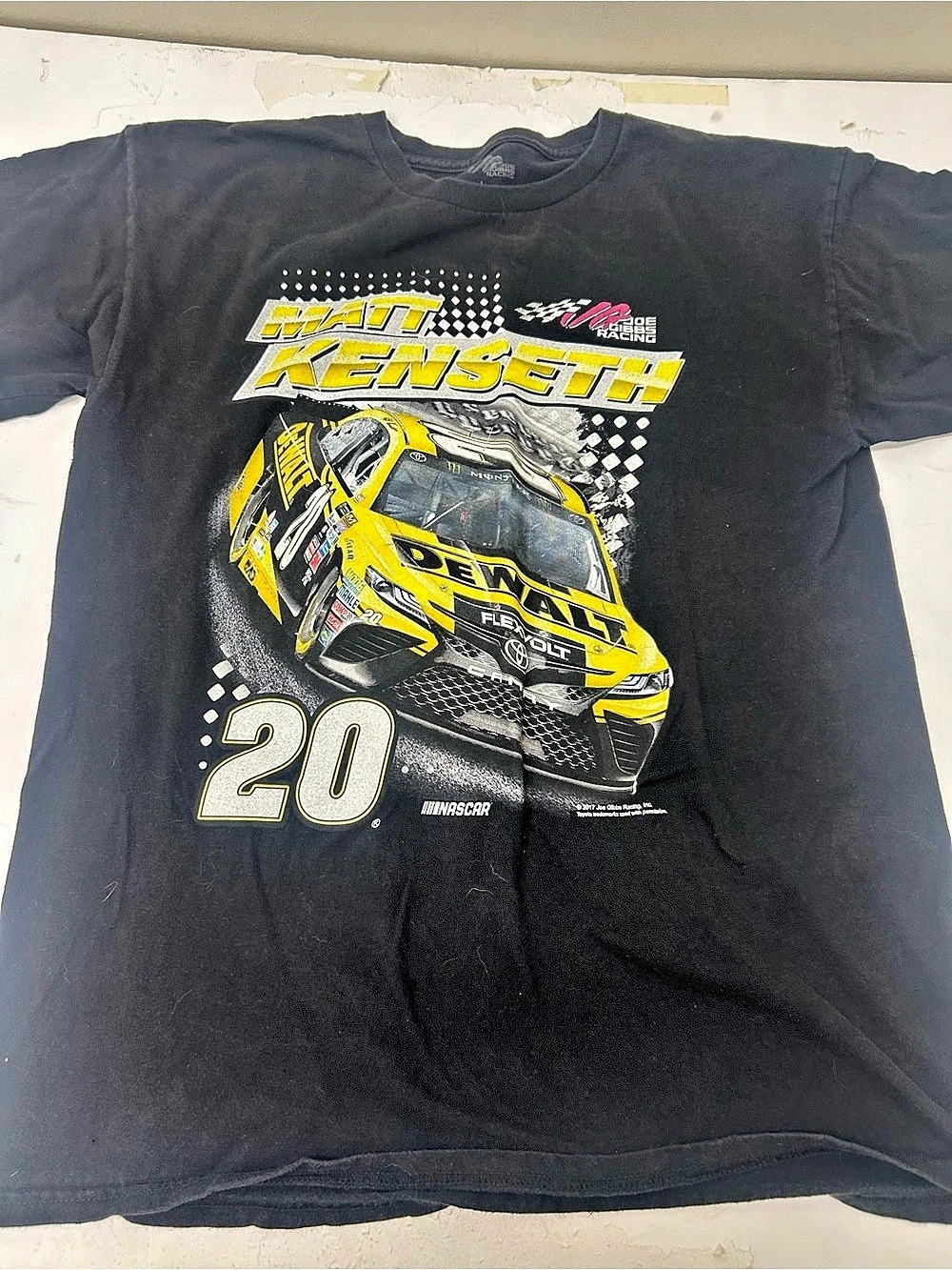 NASCAR Matt Kenseth #20 NASCAR Racing Tee Graphic Tee Size Large